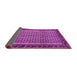 Sideview of Abstract Purple Contemporary Rug, con659pur