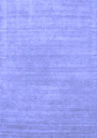 Solid Blue Modern Rug, con65blu