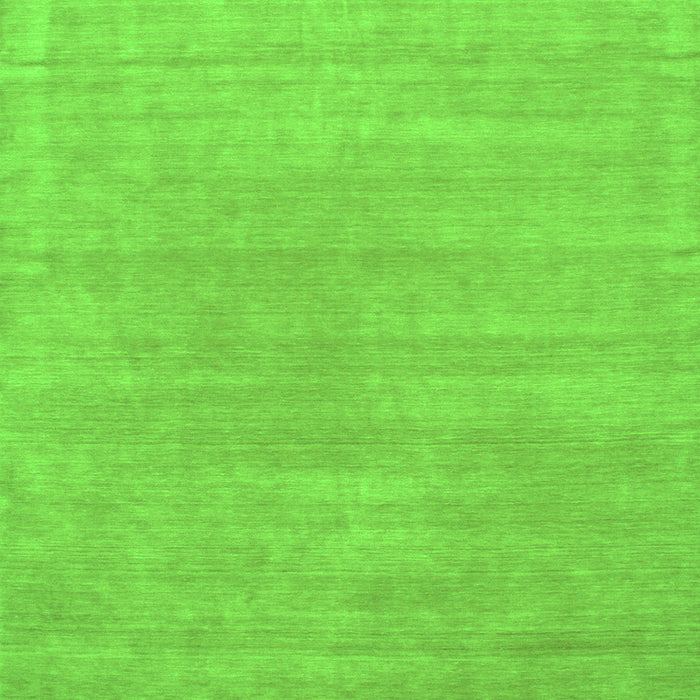 Solid Green Modern Rug, con65grn