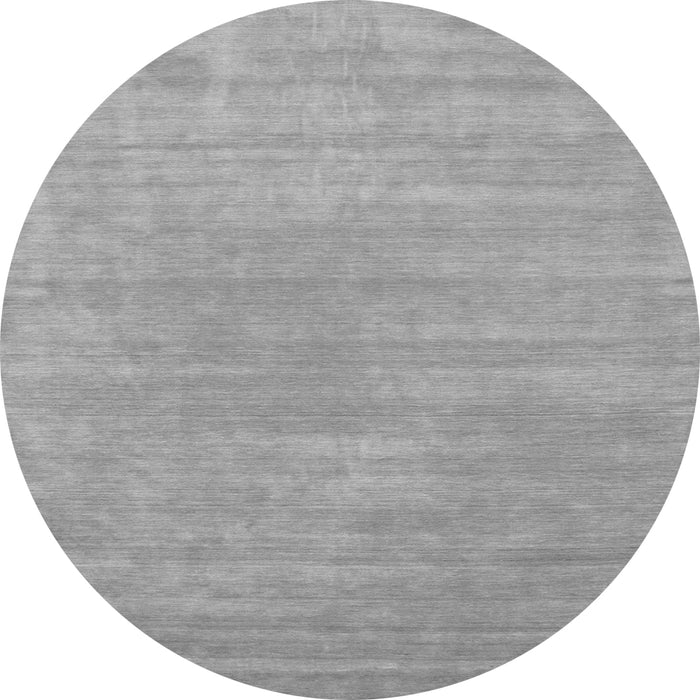 Square Solid Gray Modern Rug, con65gry
