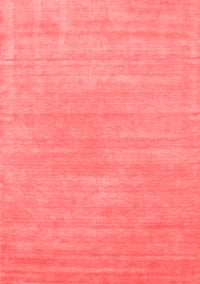 Solid Red Modern Rug, con65red