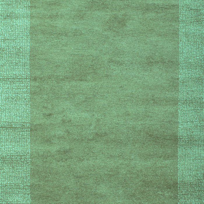 Machine Washable Abstract Turquoise Contemporary Area Rugs, wshcon660turq