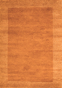 Abstract Orange Contemporary Rug, con660org