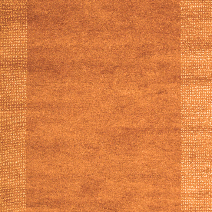 Abstract Orange Contemporary Rug, con660org