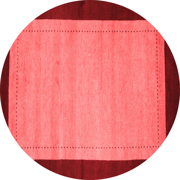 Abstract Red Contemporary Rug, con661red