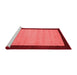 Contemporary Red Washable Rugs