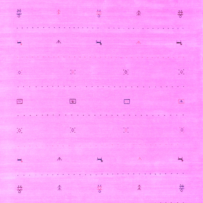 Machine Washable Solid Purple Modern Area Rugs, wshcon662pur