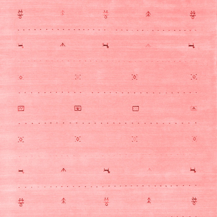 Solid Red Modern Area Rugs