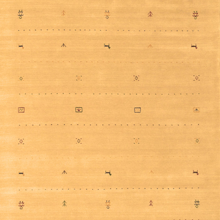 Machine Washable Solid Brown Modern Rug, wshcon662brn