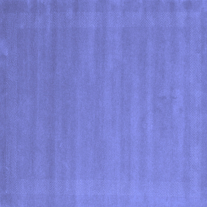 Square Machine Washable Abstract Blue Contemporary Rug, wshcon663blu