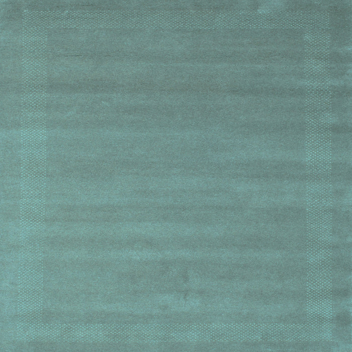 Square Machine Washable Abstract Light Blue Contemporary Rug, wshcon663lblu