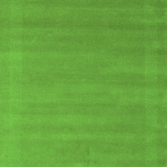 Serging Thickness of Machine Washable Abstract Green Contemporary Area Rugs, wshcon663grn