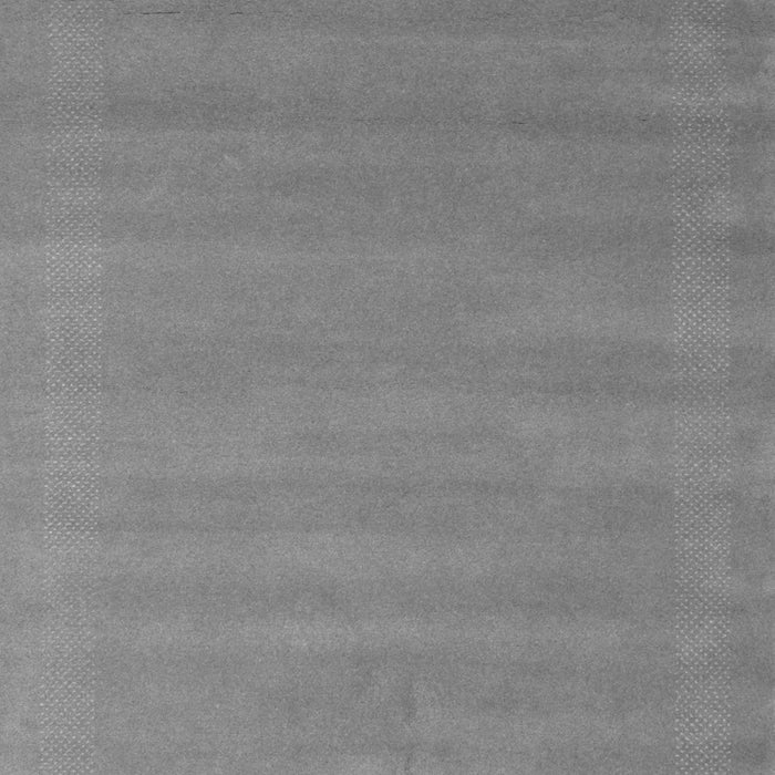 Serging Thickness of Machine Washable Abstract Gray Contemporary Rug, wshcon663gry