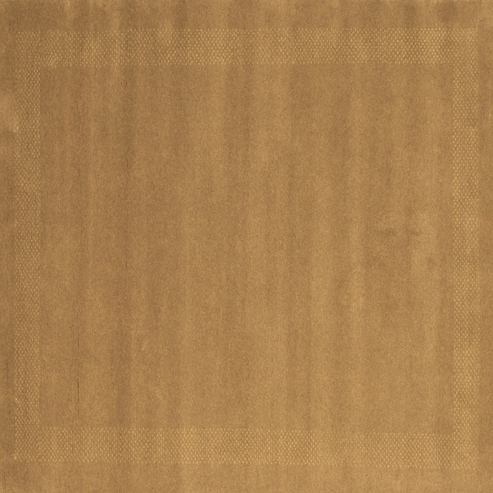 Square Machine Washable Abstract Brown Contemporary Rug, wshcon663brn