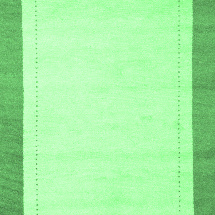 Machine Washable Solid Emerald Green Modern Area Rugs, wshcon664emgrn