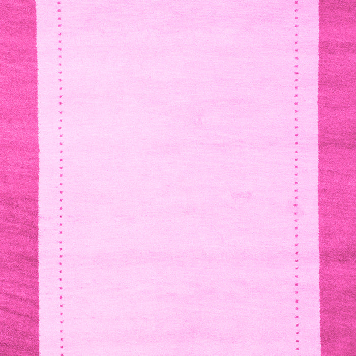Machine Washable Solid Pink Modern Rug, wshcon664pnk