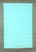 Solid Light Blue Modern Rug, con664lblu