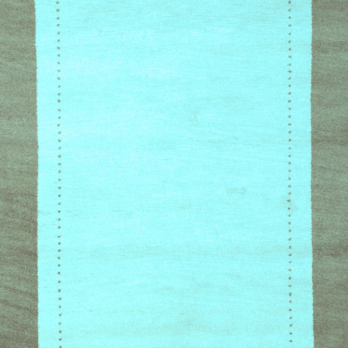 Solid Light Blue Modern Rug, con664lblu