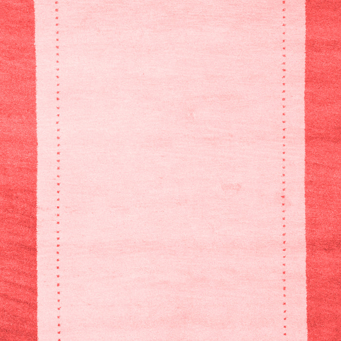 Machine Washable Solid Red Modern Rug, wshcon664red
