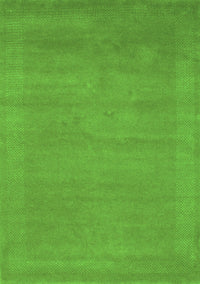 Abstract Green Contemporary Rug, con665grn