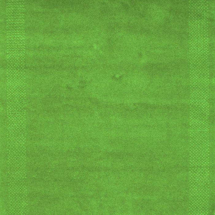 Serging Thickness of Machine Washable Abstract Green Contemporary Area Rugs, wshcon665grn
