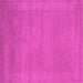 Square Abstract Pink Contemporary Rug, con665pnk