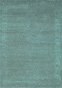 Abstract Light Blue Contemporary Rug, con665lblu