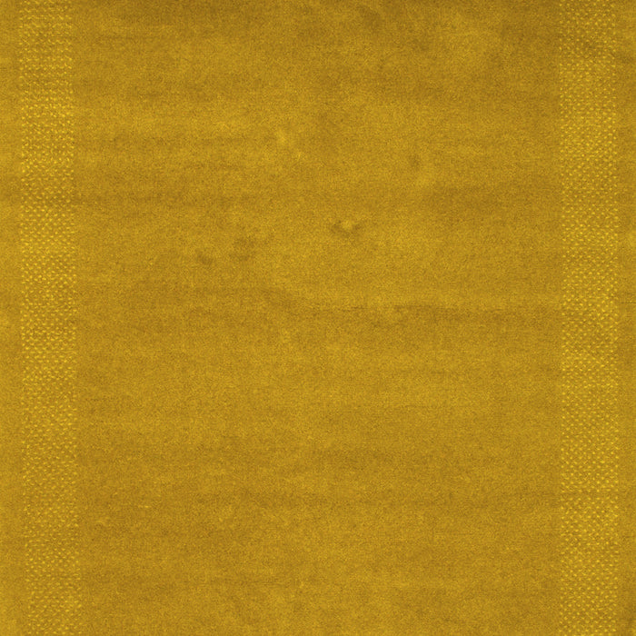 Abstract Yellow Contemporary Rug, con665yw