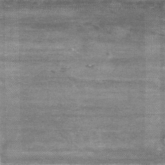 Serging Thickness of Abstract Gray Contemporary Rug, con665gry