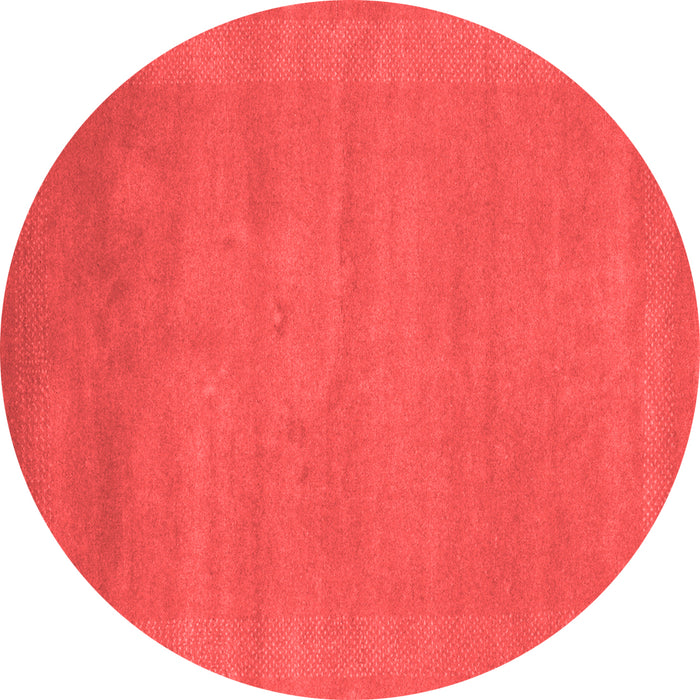 Machine Washable Abstract Red Contemporary Rug, wshcon665red