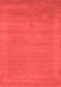 Abstract Red Contemporary Rug, con665red