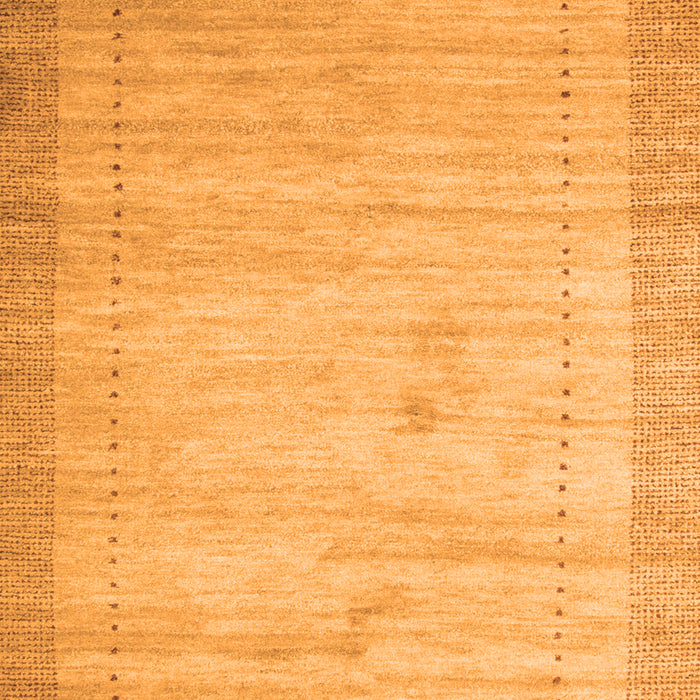 Abstract Orange Contemporary Rug, con666org