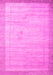 Abstract Pink Contemporary Rug, con666pnk