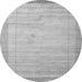 Machine Washable Abstract Gray Contemporary Rug, wshcon666gry