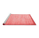 Contemporary Red Washable Rugs