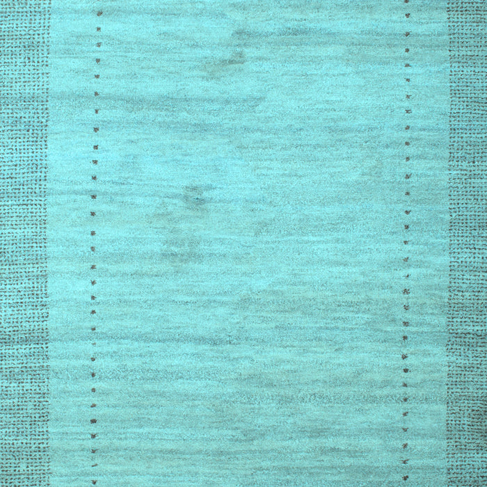 Machine Washable Abstract Light Blue Contemporary Rug, wshcon666lblu