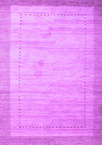 Abstract Purple Contemporary Rug, con666pur