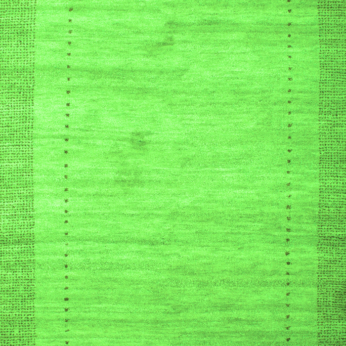 Abstract Green Contemporary Rug, con666grn