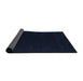 Thickness of Contemporary Blue Modern Rug, con667