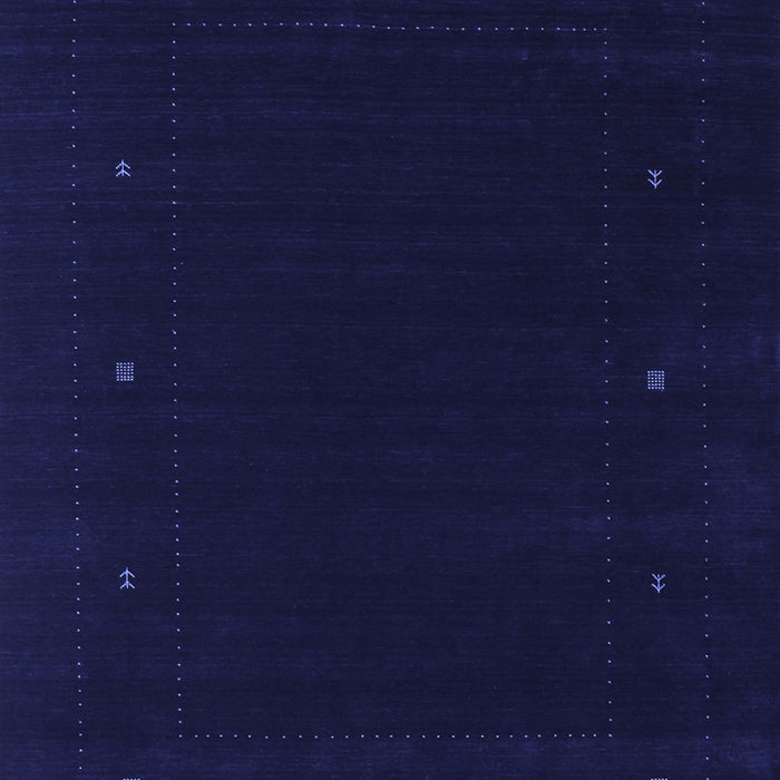 Machine Washable Abstract Blue Contemporary Rug, wshcon667blu