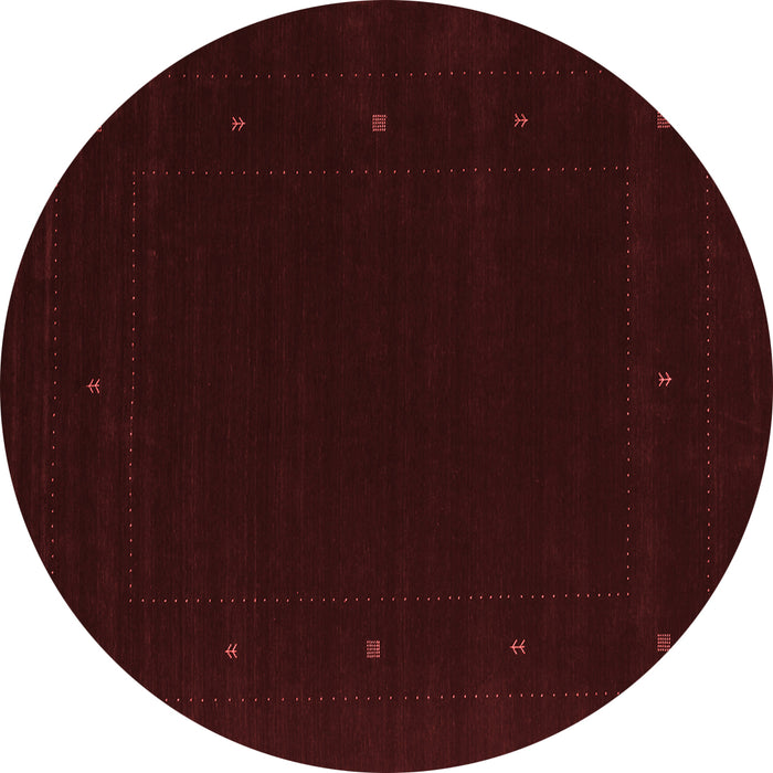 Abstract Red Contemporary Rug, con667red