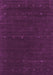 Machine Washable Abstract Purple Contemporary Area Rugs, wshcon668pur
