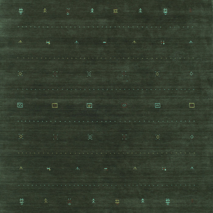 Machine Washable Abstract Turquoise Contemporary Area Rugs, wshcon668turq