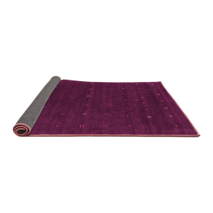Sideview of Abstract Pink Contemporary Rug, con668pnk