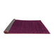 Sideview of Abstract Pink Contemporary Rug, con668pnk