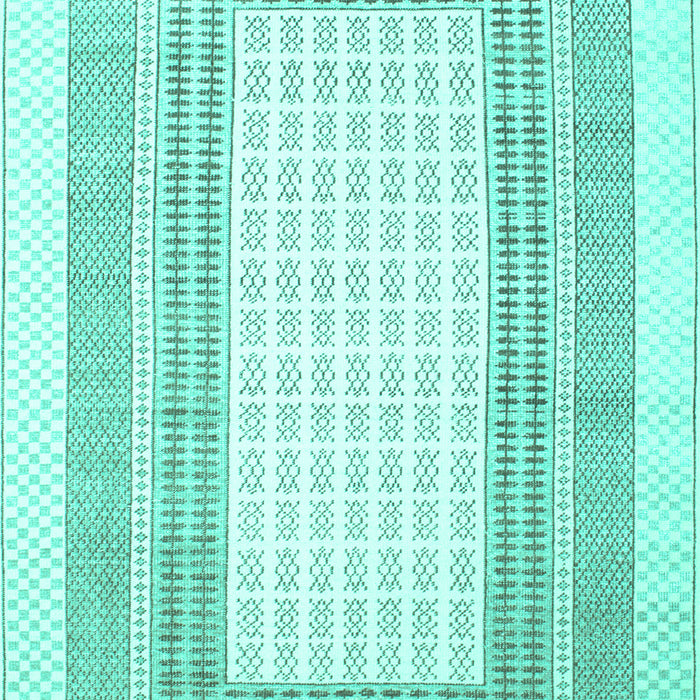 Southwestern Turquoise Country Rug, con669turq