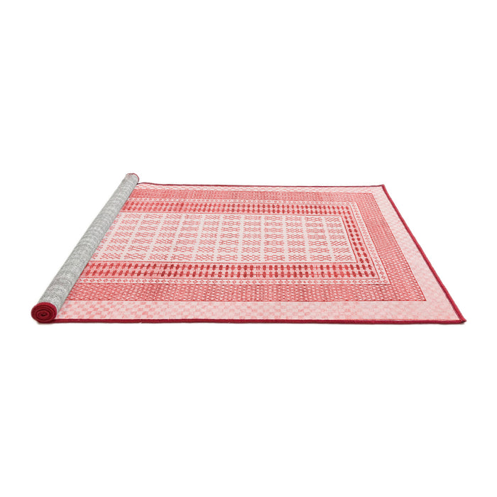 Country Red Washable Rugs