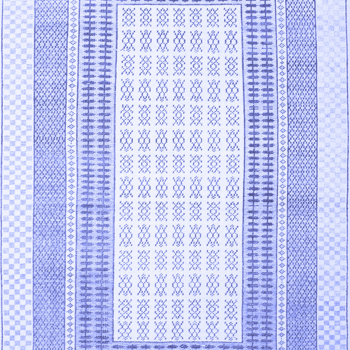 Southwestern Blue Country Rug, con669blu