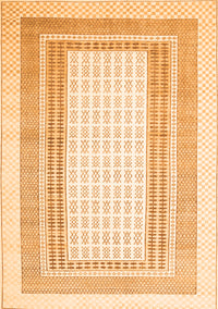 Southwestern Orange Country Rug, con669org