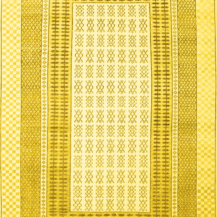 Southwestern Yellow Country Rug, con669yw